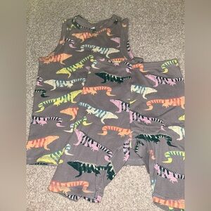 Boys lizard pajamas from Tea